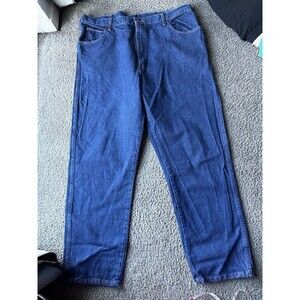 Red Cap Straight Jeans Size 42x32  Mens Denim Cotton Work Wear Outdoor*